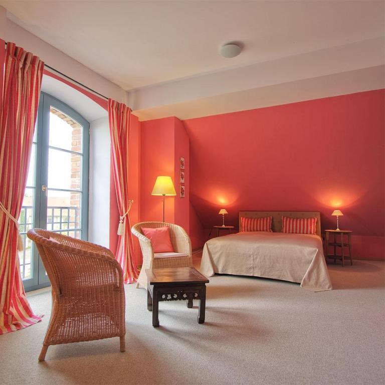 Hotel Burg Wanzleben Стая снимка